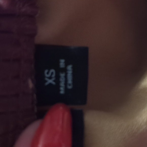 Faux Leather Top - Picture 7 of 9